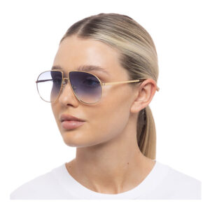 Le Specs Schmaltzy - Bright Gold/Vint Tort