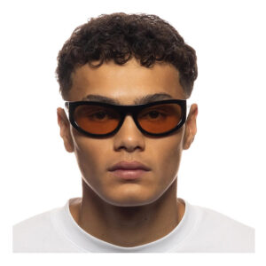 Le Specs Le Sustain Trash Trix 2329629  - Black Mustard Mono