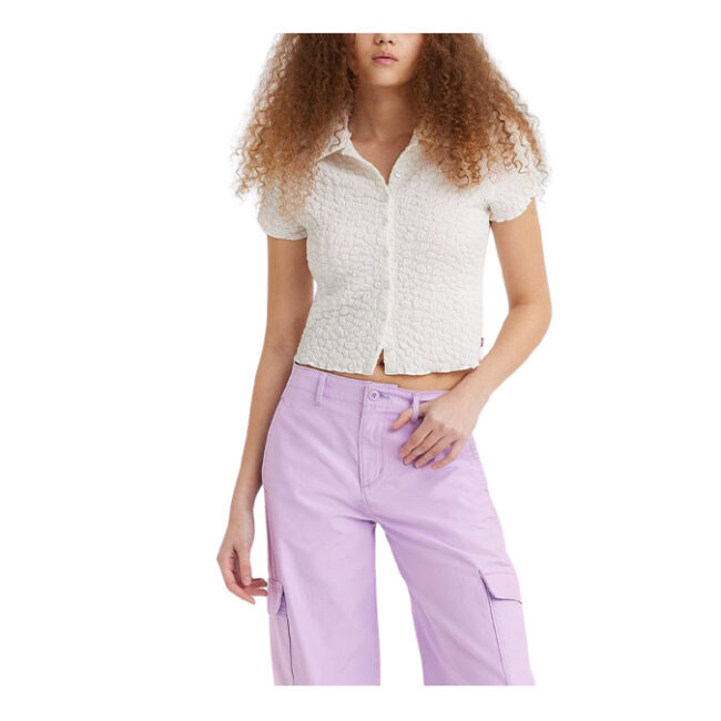 Levis Cloud Button Up Shirt - White