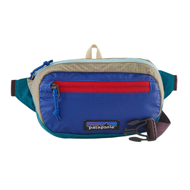 Patagonia Ultralight Black Hole Mini Hip Pack - Patchwork: Belay Blue