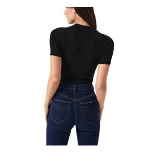 Rollas Amanda Knit Top - Black
