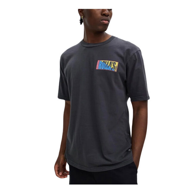 Rollas Heavy Splice Tee - Sulphur Black