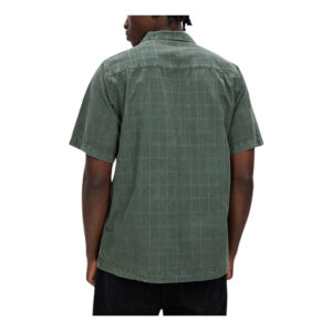 Rollas Tile Cord Bowler Shirt - Thyme
