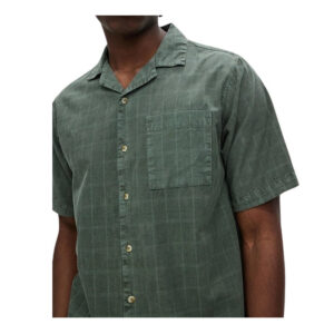 Rollas Tile Cord Bowler Shirt - Thyme