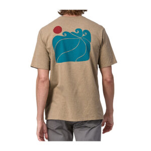 Patagonia M's Sunrise Rollers Responsibili-Tee - Grayling Brown