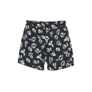 Afends Hibiscus Recycled Swim Short 18" - Black