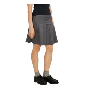 Larriet Womens Pleated Skirt - Grey