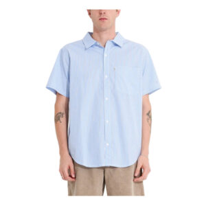 Misfit Affluent Spice SS Shirt - Blue Stripe