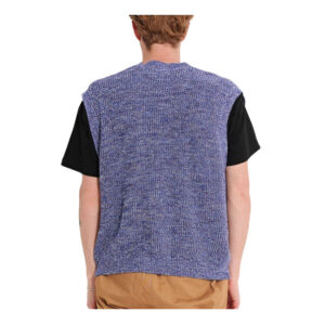 Misfit Devod Knit Vest - Purple
