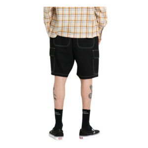 Misfit East Mash Cargo Short - Black