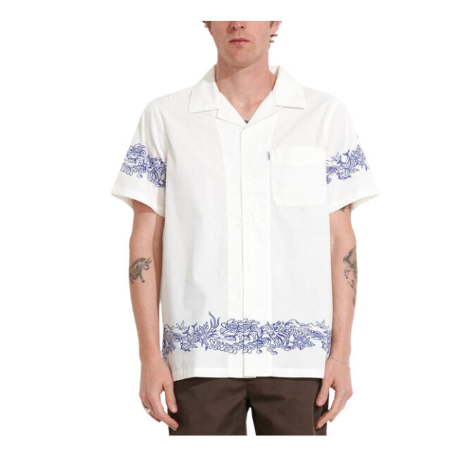 Misfit Precious Cosmos SS Shirt - Washed White