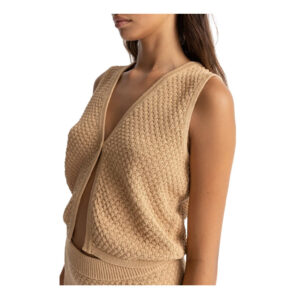 Rhythm Joni Knit Vest - Sand