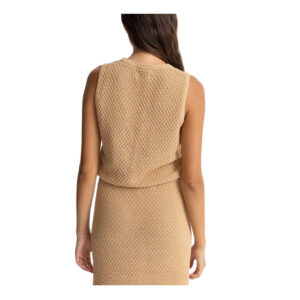 Rhythm Joni Knit Vest - Sand