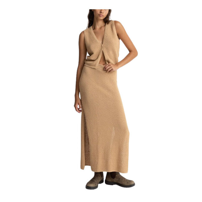 Rhythm Joni Knit Vest - Sand