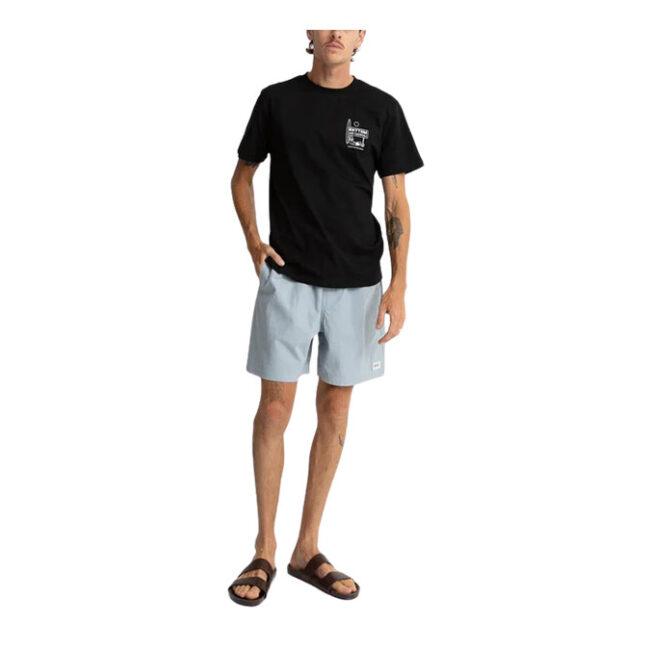 Rhythm Mod Twill Jam Short - Blue Fog