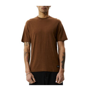 Afends Classic Hemp Retro Fit Tee - Toffee