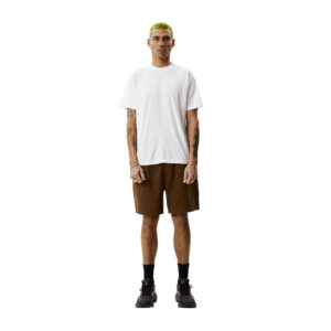 Afends Ninety Eights Recycled Oversized Shorts - Toffee