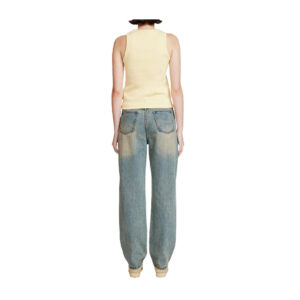 Larriet Womens Straight Fit Jean - Dirty Wash