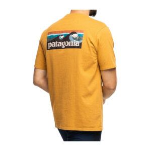 Patagonia M's Boardshort Logo Pocket Responsibili-Tee - Dried Mango