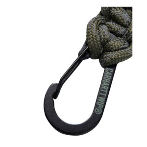 Carhartt Tour Cord Keychain - Smoke Green/Reflective