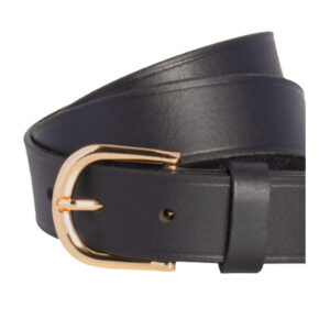 Loop Leather Adelaide Belt - Black