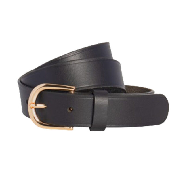 Loop Leather Adelaide Belt - Black