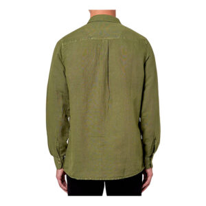 Rollas Men At Work LS Hemp Shirt - Olive