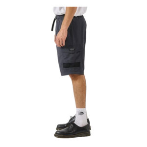 Thrills Big Slacker High Standards Zip Off Cargo Pant - Ebony