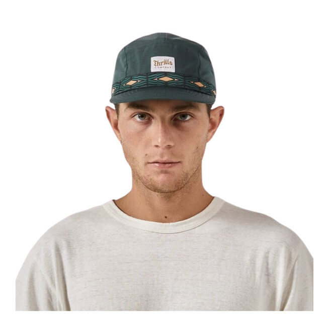 Thrills Existential 6 Panel Cap - Jasper Green