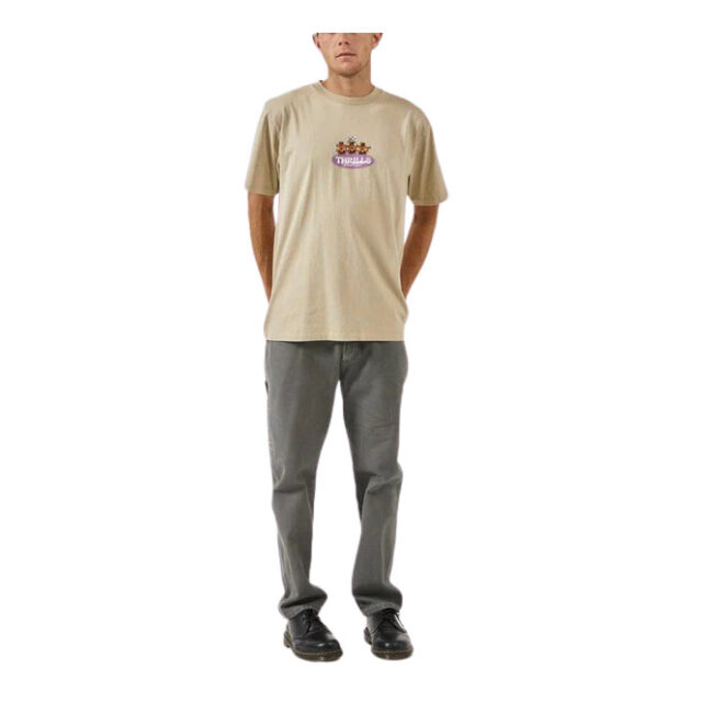 Thrills Hear No See No Merch Fit Tee - Sandstone