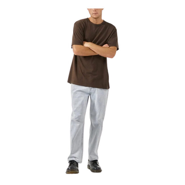 Thrills Hemp Thrills Embro Lightweight Merch Fit Tee - Postal Brown