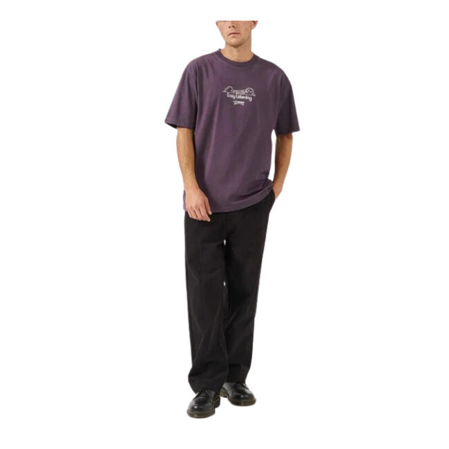 Thrills Summer Breeze Oversize Fit Tee - Purple Pennant