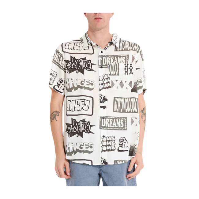 Misfit Sweet Dumbs SS Shirt - White