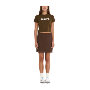 Misfit Tilly Maserati Skirt - Chocolate