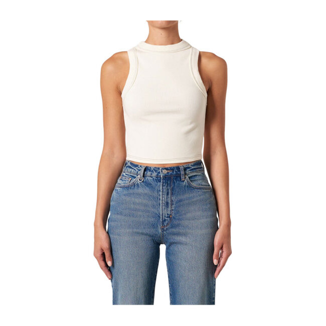 Neuw Jonesy Recut Singlet - Coconut