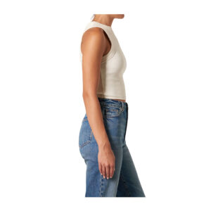 Neuw Jonesy Recut Singlet - Coconut
