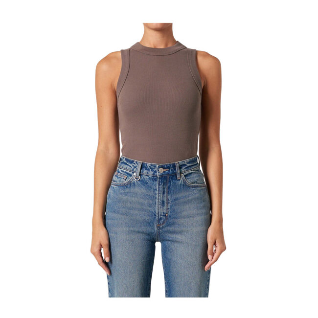 Neuw Jonesy Singlet - Peat
