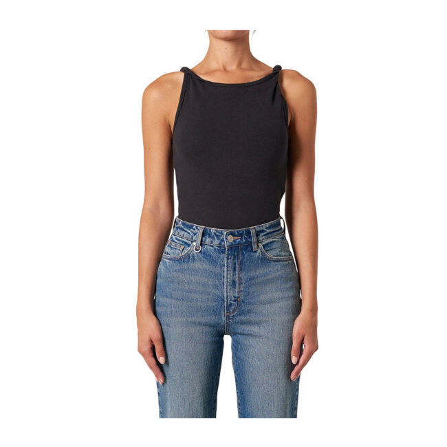 Neuw Jonesy Twist Top - Black