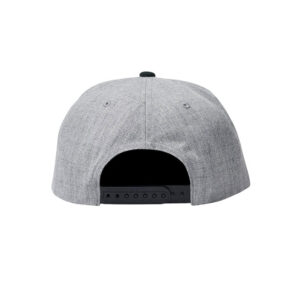 Brixton - Alpha Square Mp Snapback -Heather Grey /Grey
