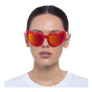 Le Specs Fast Love Ltd Edt - Red Chrome