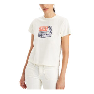 Levis Graphic Classic Tee Authentic Western - White