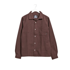 Misfit ES War LS Overshirt - Chocolate