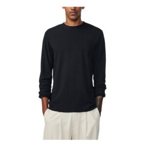 NN07 Clive LS Tee - Black