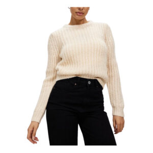 Rollas Fluffy Sailor Sweater - Cream