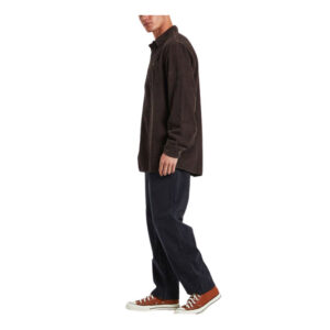 Rollas Men At Work Fat Cord Shirt - Brown
