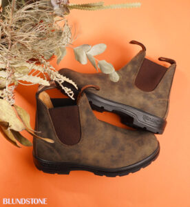 Blundstone #2239 Men's Lug Chelsea Boots - Rustic Brown