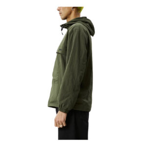 Afends System Water Resistant Spray Anorak - Military