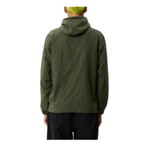 Afends System Water Resistant Spray Anorak - Military