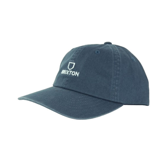 Brixton Alpha LP Cap - Washed Navy Vintage Wash