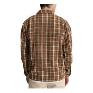 Rhythm Flannel LS Shirt - Chocolate